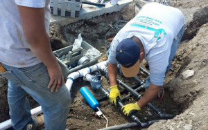 residential Sprinkler installation