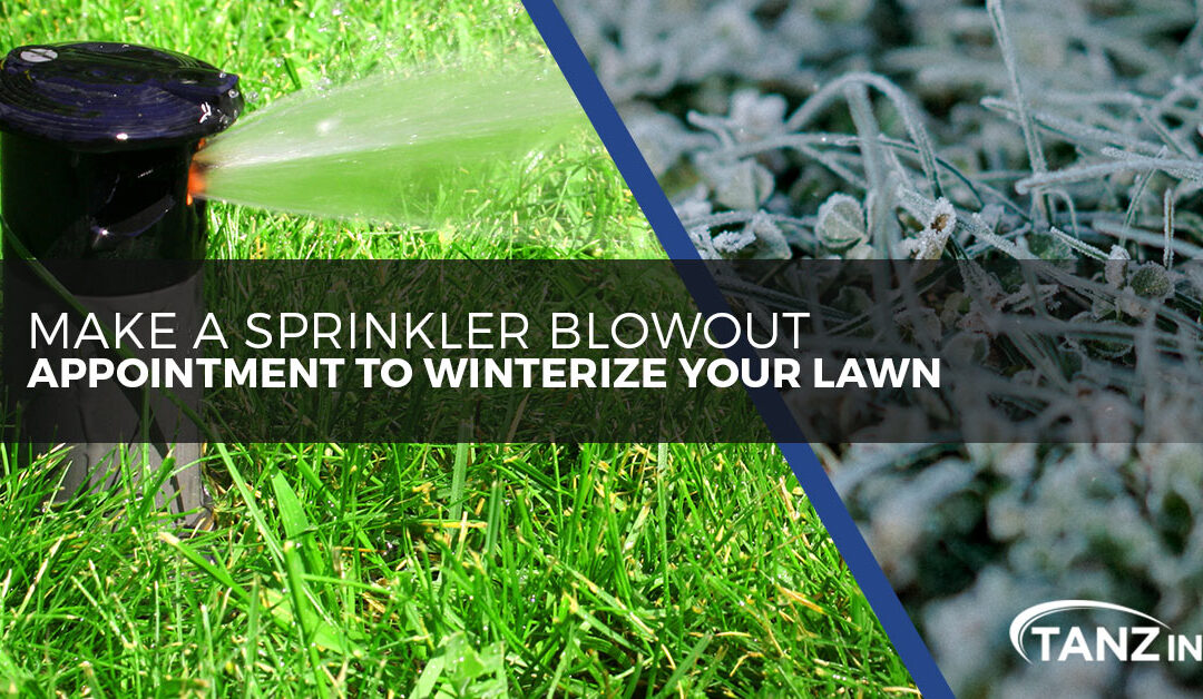 Make a Sprinkler Blowout Appointment to Winterize Your Lawn