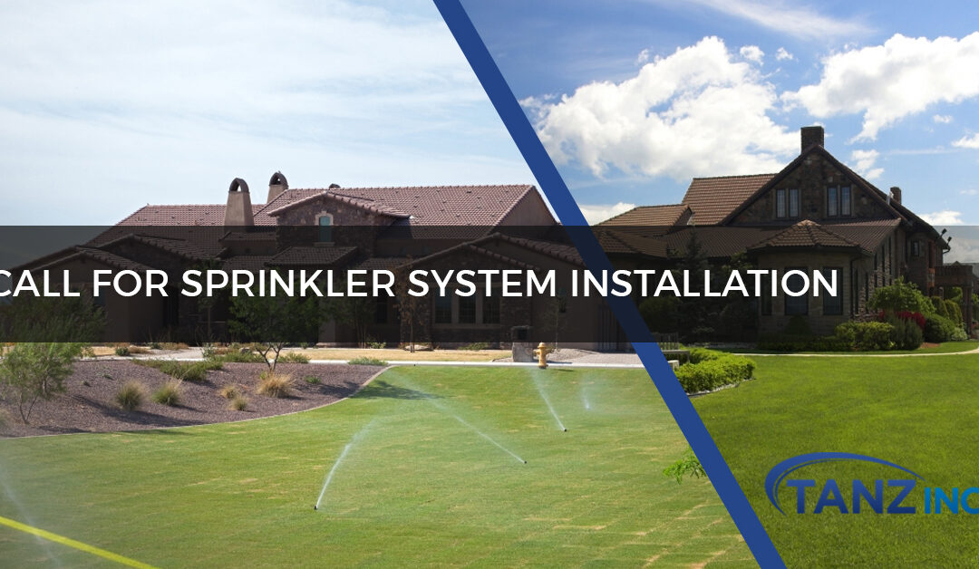 When You Move Into Your New Jersey Home, Call for Sprinkler System Installation