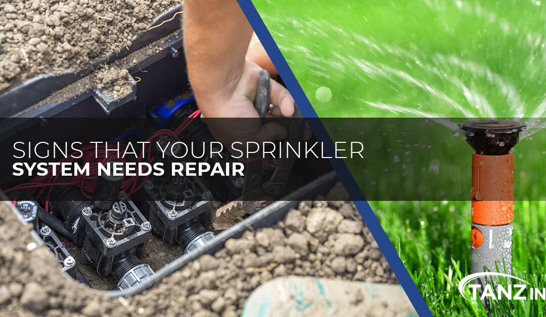 Signs That Your Sprinkler System Needs Repair