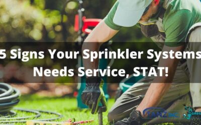 5 Signs Your Sprinkler Systems Needs Service, STAT!