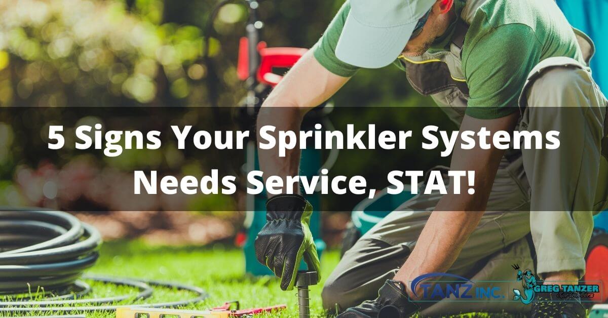 5 Signs Your Sprinkler Systems Needs Service