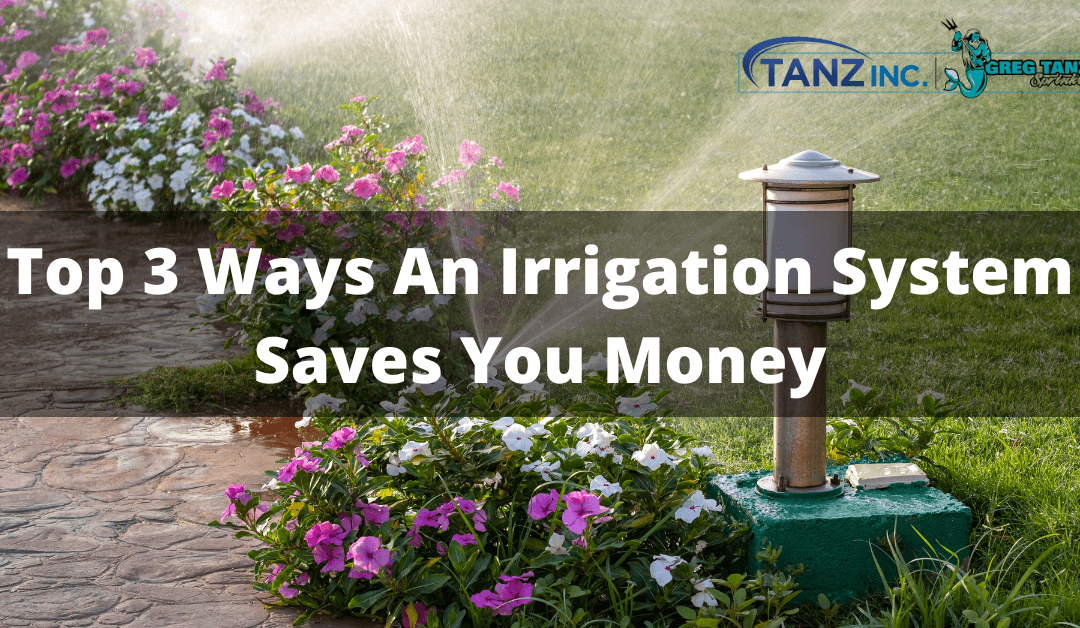 Top 3 Ways An Irrigation System Saves You Money