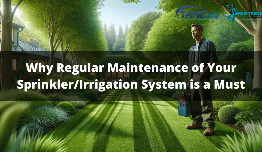 Why Regular Maintenance of Your Sprinkler/Irrigation System is a Must