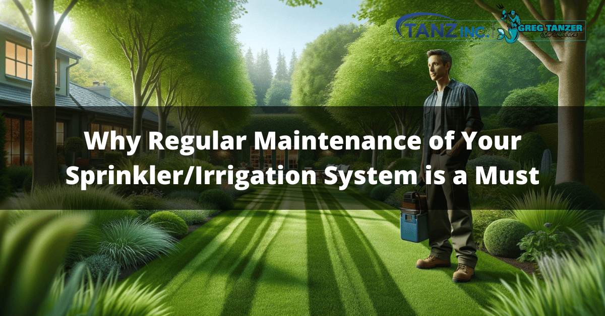 Why Regular Maintenance of Your Sprinkler/Irrigation System is a Must