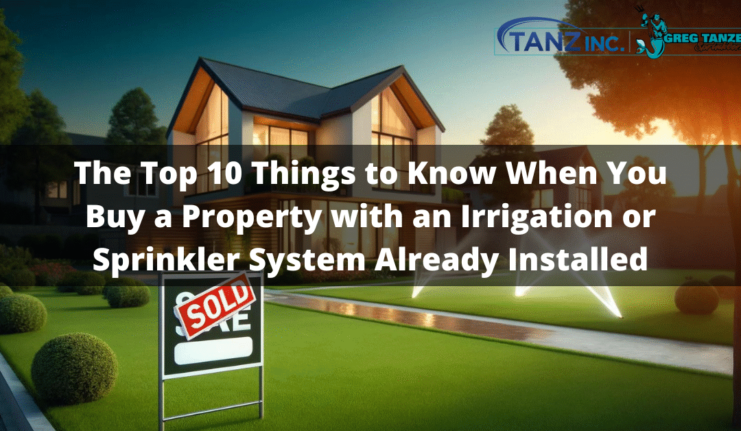 The Top 10 Things to Know When You Buy a Property with an Irrigation or Sprinkler System Already Installed