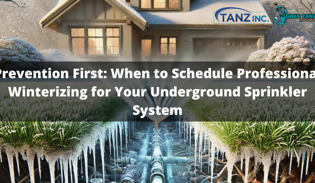 Prevention First: When to Schedule Professional Winterizing for Your Underground Sprinkler System
